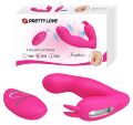 Мультифункциональный вибростимулятор на пульте управления Pretty Love Josephine Magenta, BI-014843W-1