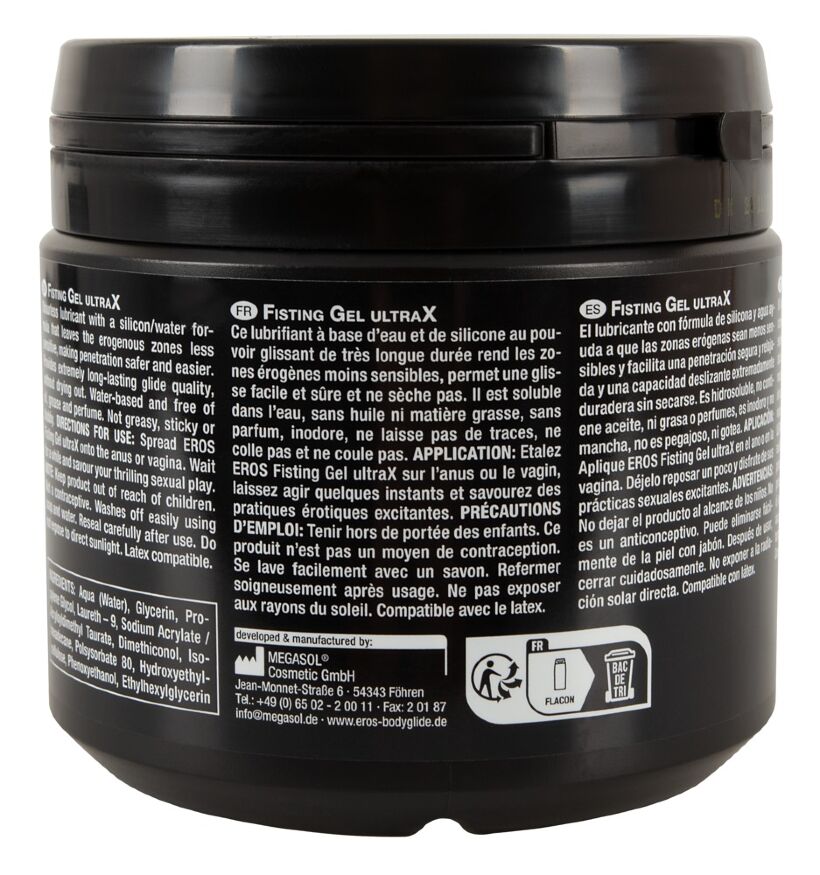 Гель для фістингу - EROS Fisting Gel UltraX, 500 мл