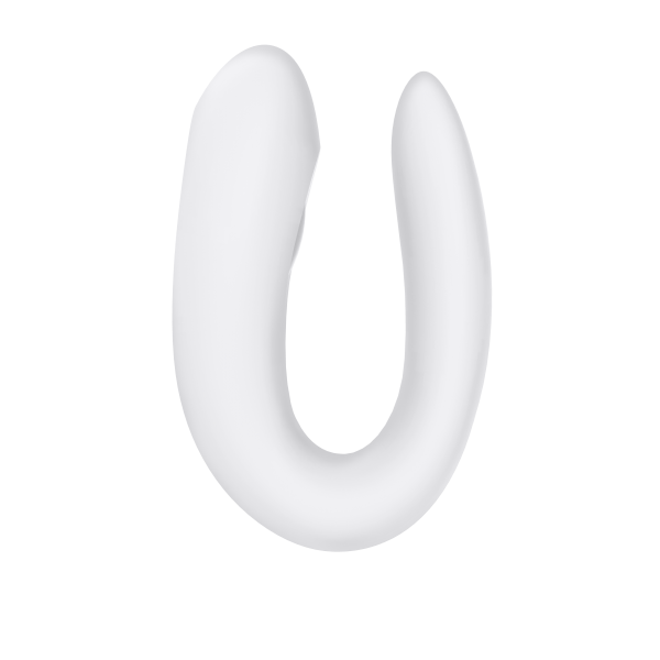 Сатисфаер Дабл Джой Белый - SATISFYER DOUBLE JOY WHITE