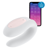 Сатисфаер Дабл Джой Белый - SATISFYER DOUBLE JOY WHITE