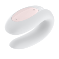 Сатисфаер Дабл Джой Белый - SATISFYER DOUBLE JOY WHITE