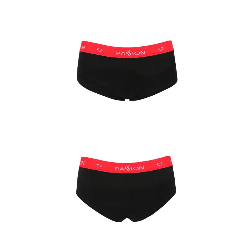 Трусики-шортики PS003 PANTIES black S - Passion