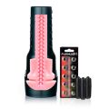 Мастурбатор попка Fleshjack Vibro Pink Bottom Touch с вибрацией