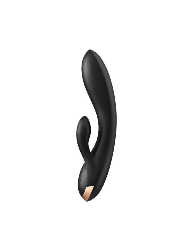 Вибратор кролик Satisfyer Double Flex Black