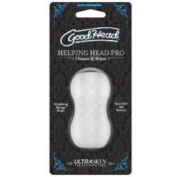 Мастурбатор Doc Johnson GoodHead  -  Helping Head Pro  -  Frost