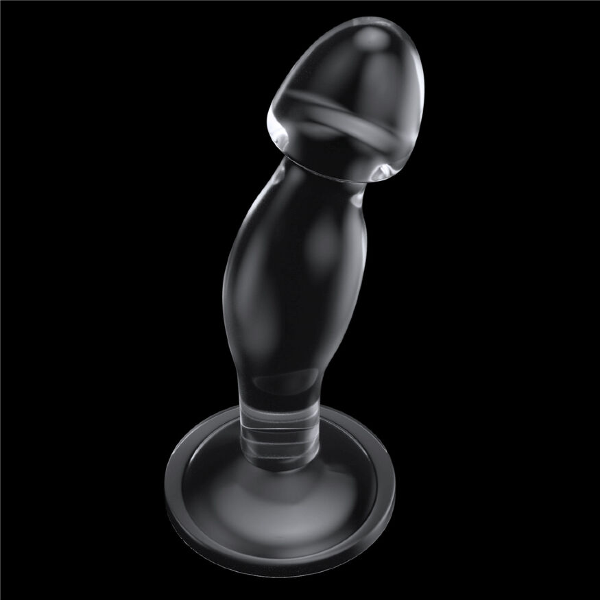 Ергономічна анальна пробка Flawless Clear Prostate Plug 6.5" Clear