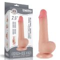 Фалос із рухомою шкірою Sliding-Skin Dual Layer Dong 7.5"