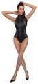 Спокусливе боді приталеного крою з ефектом другої шкіри. 2643111 Cottelli Collection Body Snake - black - M