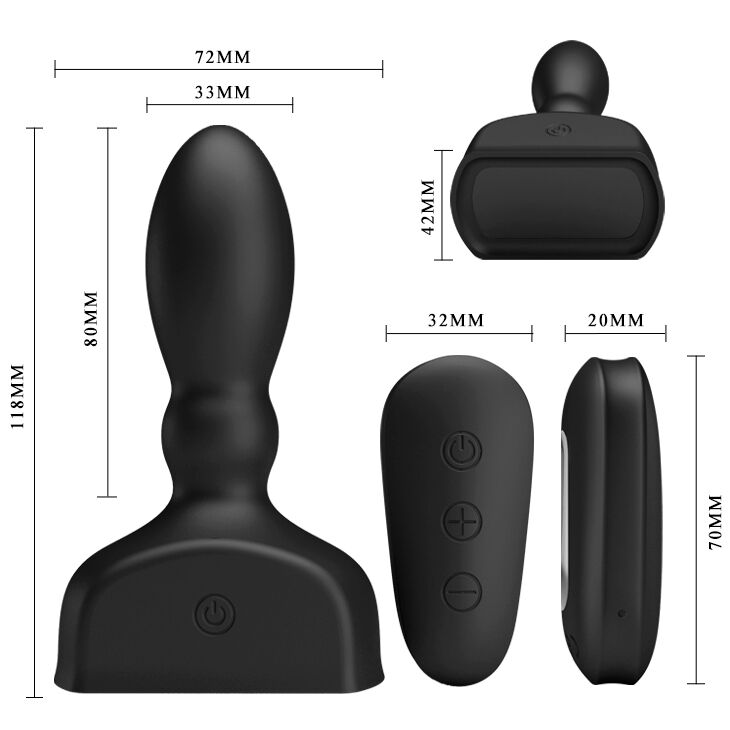 Анальна пробка надувна- Mr.Play Inflatable Anal Plug