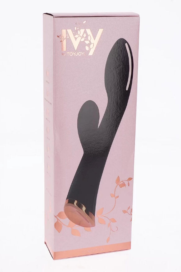 Вибратор-кролик TOY JOY, черный