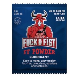 САШЕТ лубрикант порошковый Fuck & Fist FF Powder, 6 г = 250 мл