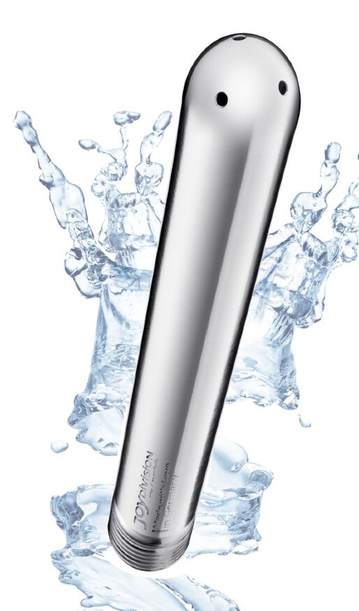 Насадка - анальный душ для гигиенической чистки Joy Division Aluminium Intimate Douche, серебристый