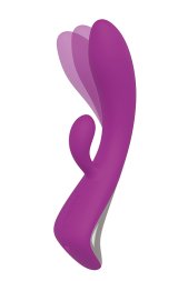 Двойной вибратор Dream Toys VIBES OF LOVE ROCKING BUNNY PURPLE