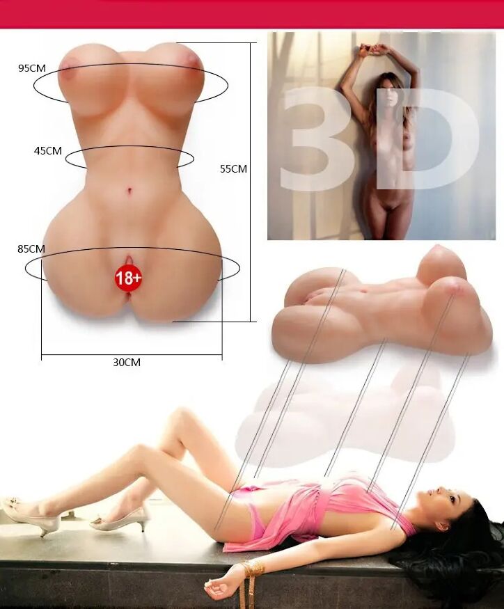 Мастурбатор-торс Fuck Me Bare Mega Masturbator вагіна-анус без вібрації