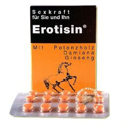 Таблетки - Erotisin, 30 таб. (08.2026)