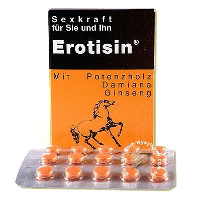 Таблетки - Erotisin, 30 таб. (08.2026)