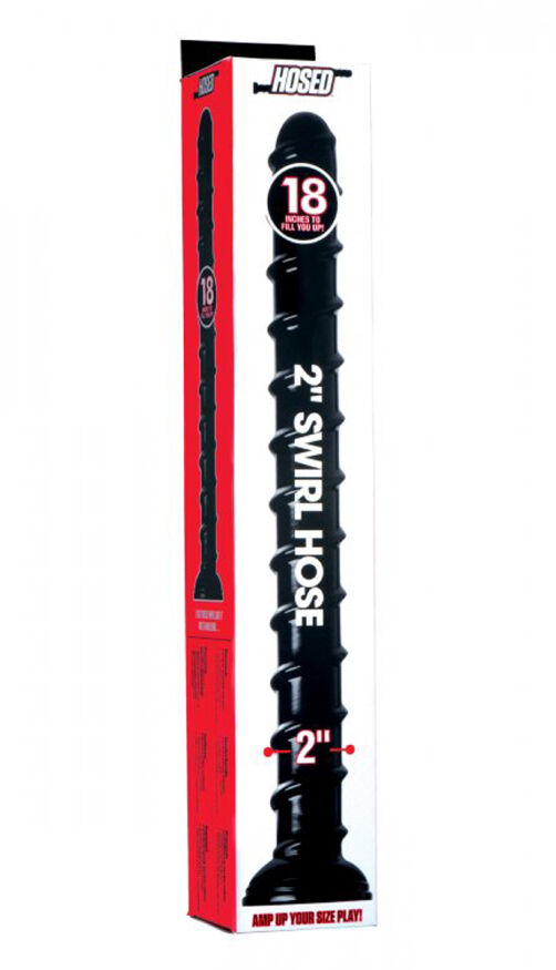 Анальный плаг для фистинга Swirl Thick Anal Snake 45,7 см