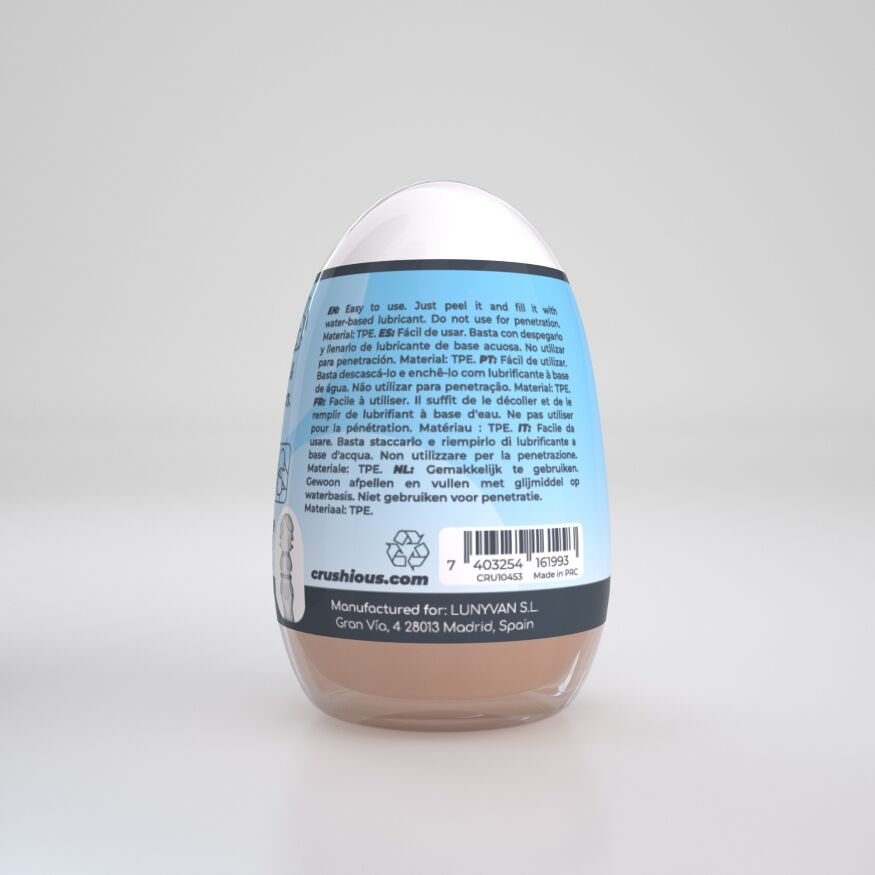 Мастурбатор-яйцо, вагина CRUSHIOUS EZY EGG THE Lover, реалистичный