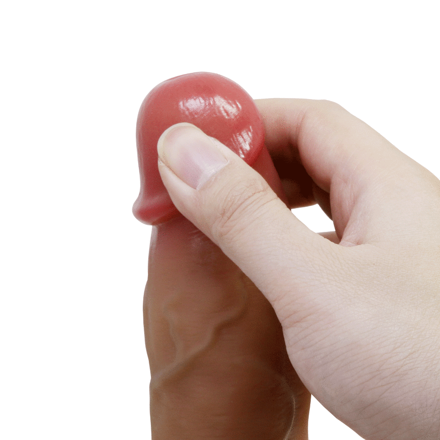 Силиконовый фаллоимитатор на присоске PRETTY LOVE - Dwell 7.6" Super Soft Liquid Silicone Dildo, BW-008139N