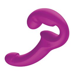 Безремневий страпон Fun Factory SHARE LITE Blackberry, регульований, полегшена модель