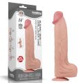 Фалоімітатор гігант - Sliding-Skin Dual Layer Dong 14" Flesh
