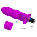 Анальный фиолетовый вибростимулятор Pretty Love Wyatt Anal Plug Purple