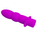 Анальный фиолетовый вибростимулятор Pretty Love Wyatt Anal Plug Purple