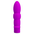 Анальный фиолетовый вибростимулятор Pretty Love Wyatt Anal Plug Purple