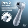 Вакуумный клиторальный стимулятор Satisfyer Pro 2 Generation 2 Battery Series Llight Blue