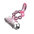 Эрекционное кольцо с вибрацией " Pleasure Tongue Ring " BI-014075