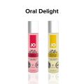 Гель для оральных ласк System JO Oral Delight - Strawberry Sensation (30 мл), эффект холод-тепло