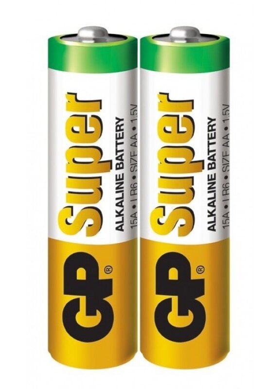 Батарейка щелочная GP Super Alkaline LR6 AA ( 2 шт )