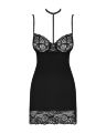 411003 Сорочка Obsessive Raquelia chemise &amp; thong S/M
