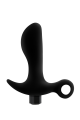 Анальная пробка Blush Anal Adventures Platinum Silicone Vibrating Pros