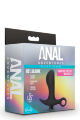 Анальная пробка Blush Anal Adventures Platinum Silicone Vibrating Pros