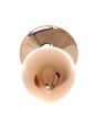 Анальная пробка с розовой розочкой Plug-Jewellery Red Gold PLUG ROSE- Pink