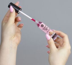 Блеск для губ с эффектом вибрации Secret Play - LIP GLOSS Vibrant Kiss Sweet Popcorn, 6 грамм
