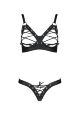 Бікіні зі шнурівкою CELIN BIKINI black S/M - Passion