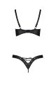 Бікіні зі шнурівкою CELIN BIKINI black S/M - Passion