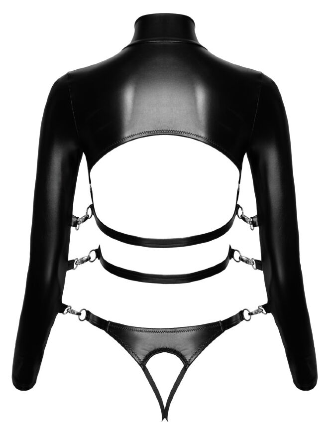 Боді - 2480506 Bad Kitty Bondage Body, black - M