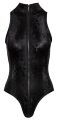 Спокусливе боді приталеного крою з ефектом другої шкіри 2643111 Cottelli Collection Body Snake - black - L