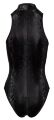 Спокусливе боді приталеного крою з ефектом другої шкіри 2643111 Cottelli Collection Body Snake - black - L
