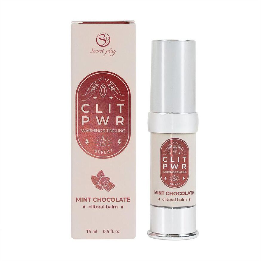 Бальзам для клітора - Secret Play Clit Pwr Mint Chocolate, 15 мл