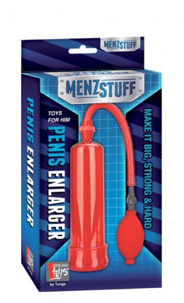 Вакуумная помпа MENZSTUFF PENIS ENLARGER , RED