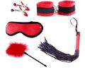 Набор для БДСМ игр Delight Mini Set,  Black&amp;Red