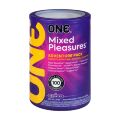 Набор презервативов ONE Mixed Pleasures, 100 шт, 10 видов, упаковка-тубус