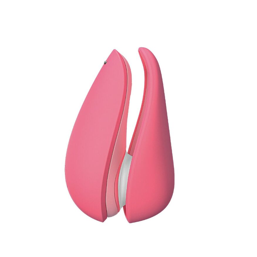 Вакуумний кліторальний стимулятор Womanizer Liberty 2 Vibrant Rose, 8 режимів, магнітна кришечка