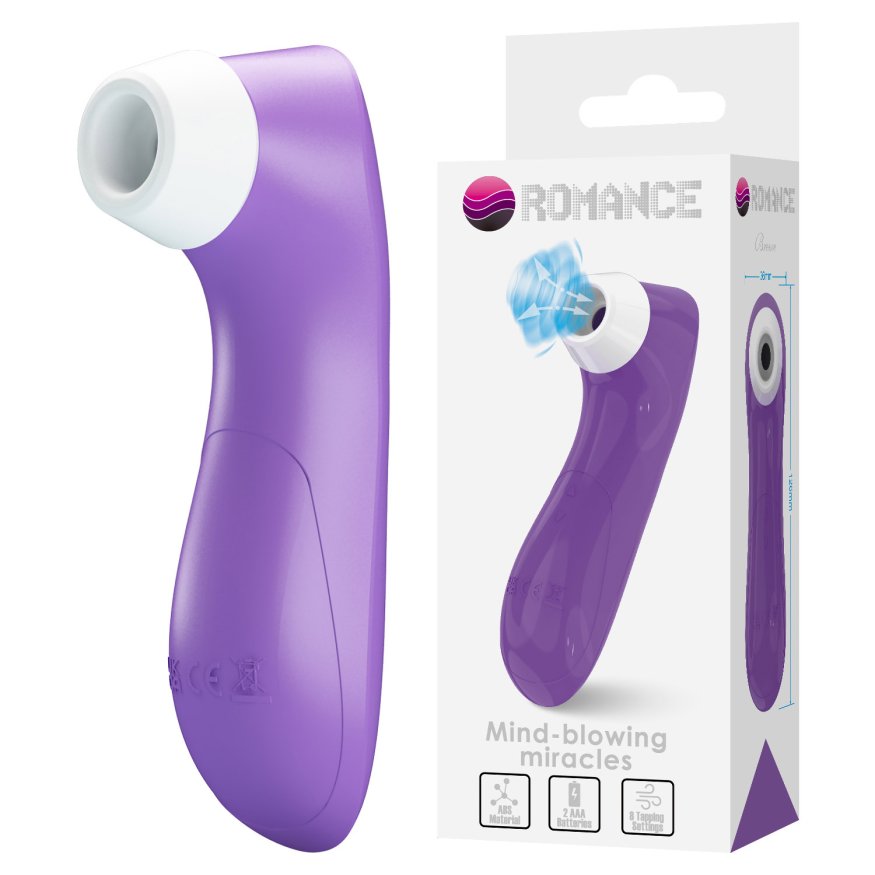 Вакуумный стимулятор клитора Romance - Breeze Purple, MC40-1