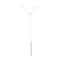 Цепочка для тела Bijoux Indiscrets Magnifique Tickler Pendant Chain - Silver, украшение для тела