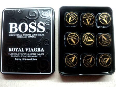 Возбуждающие таблетки для мужчин BOSS Royal Viagra 3 шт